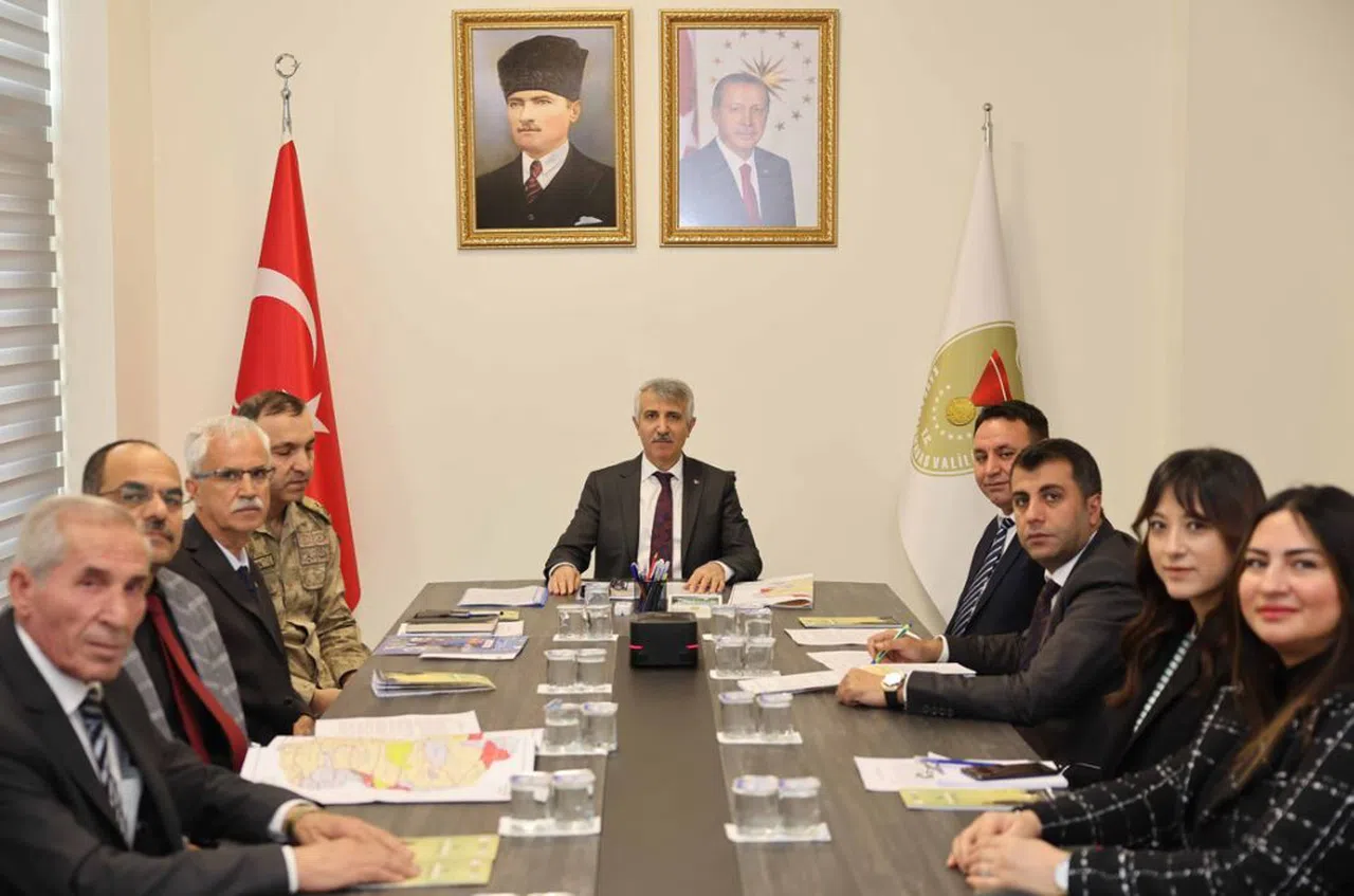 İl Av Komisyonu Toplantısı Vali Ünlüer Başkanlığında Yapıldı
