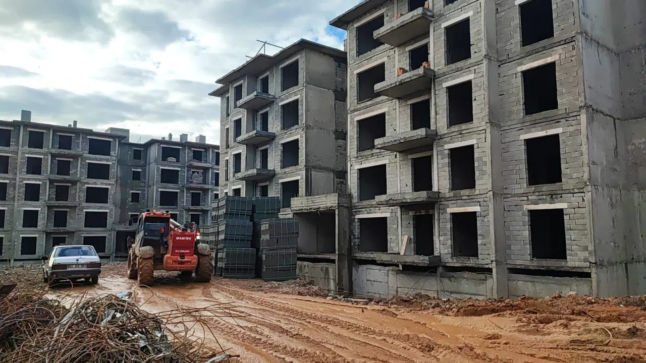 Kahramanmaraş’ta Deprem Konutları Hızla Yükseliyor