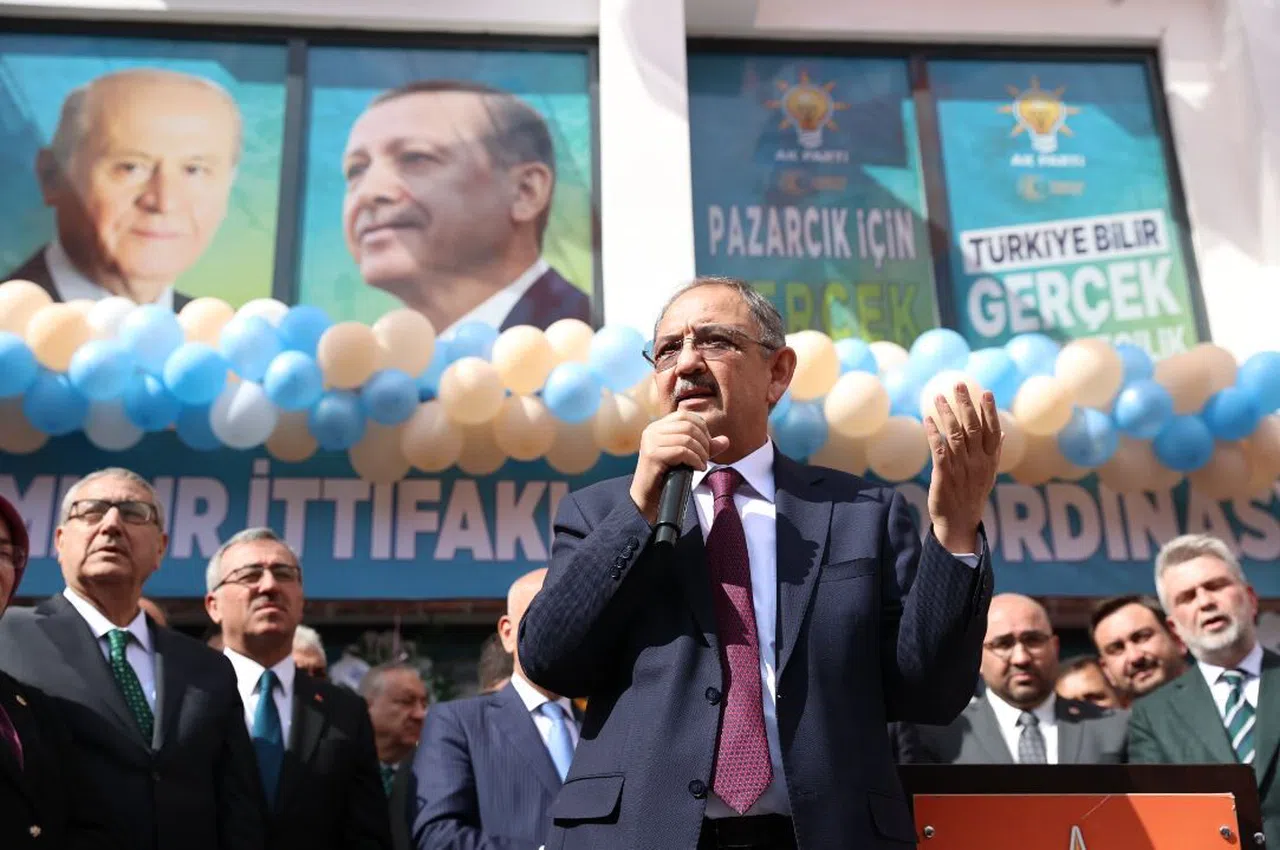 Özhaseki, Pazarcık'ta Cumhur İttifakı Seçim Ofisini Açtı