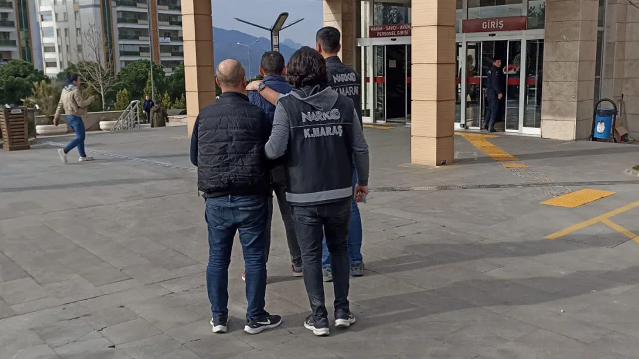 Kahramanmaraş’ta zehir taciri 2 kişi tutuklandı