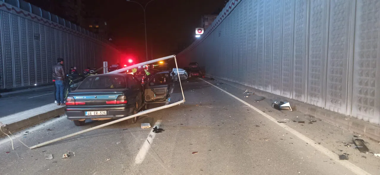 Kahramanmaraş’ta trafik kazası: 1’i ağır 3 yaralı