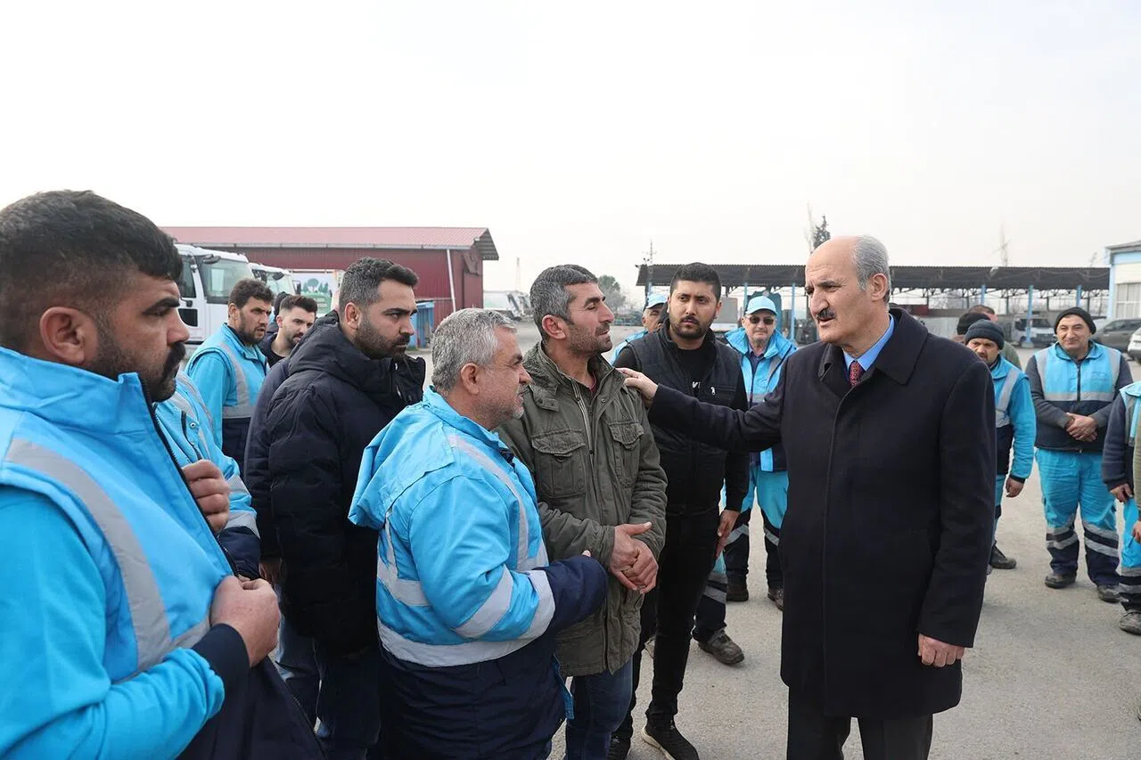 Başkan Okay, Belediye Çalışanlarıyla Bir Araya Geldi
