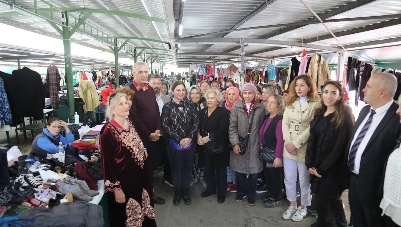 2. El Giyim ve Eşya Satış Pazarı açıldı  