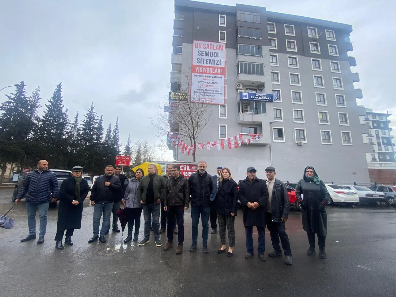Bina sakinlerinin rezerv alan çilesi