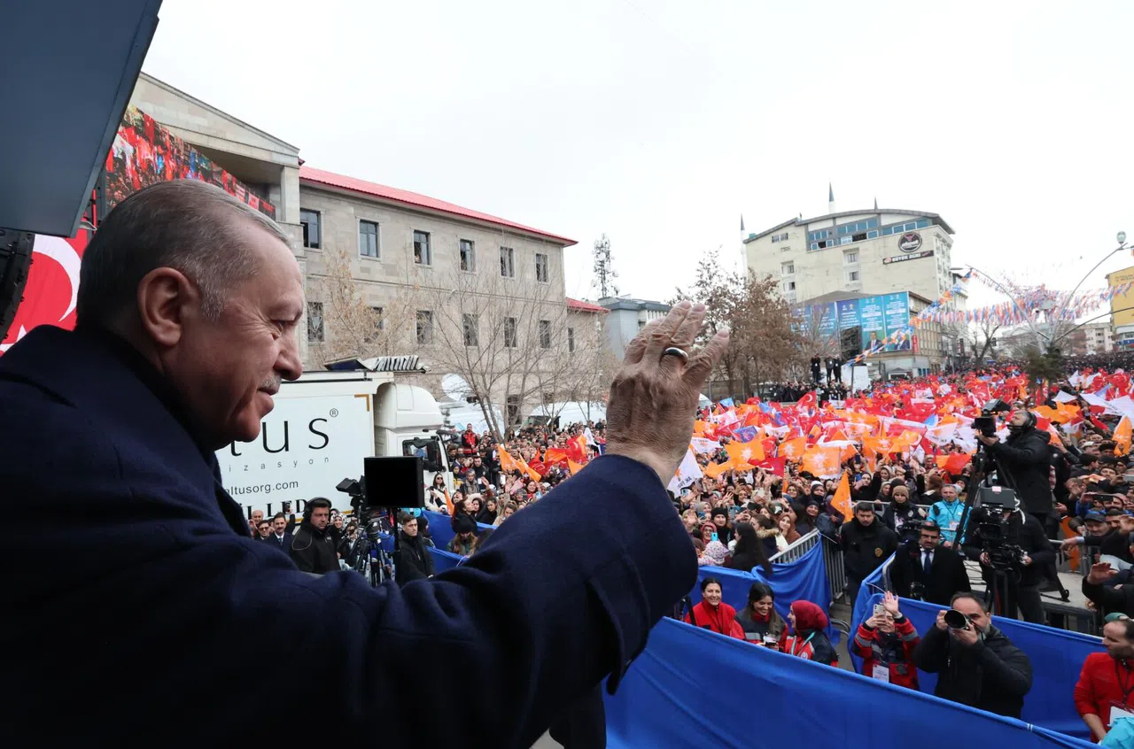 Erdoğan Ağrı'da Coşkuyla Karşılandı
