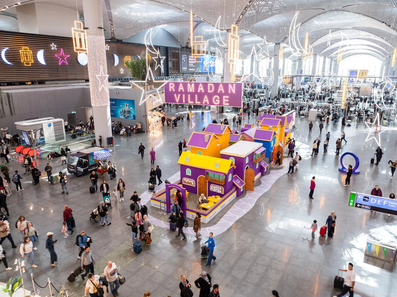 İstanbul Havalimanı'nda Ramazan ayı heyecanı