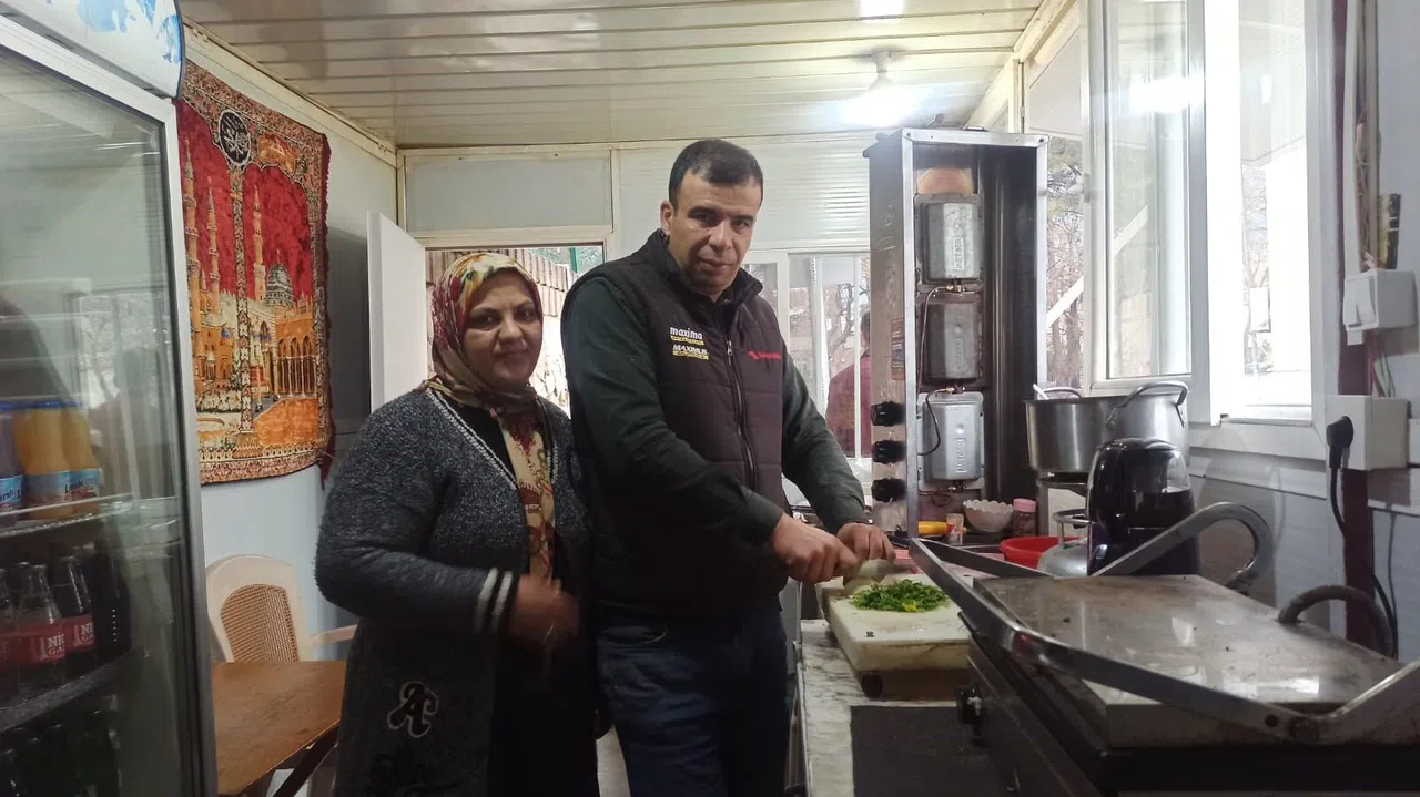 Kahramanmaraşlı çifti deprem yıldıramadı