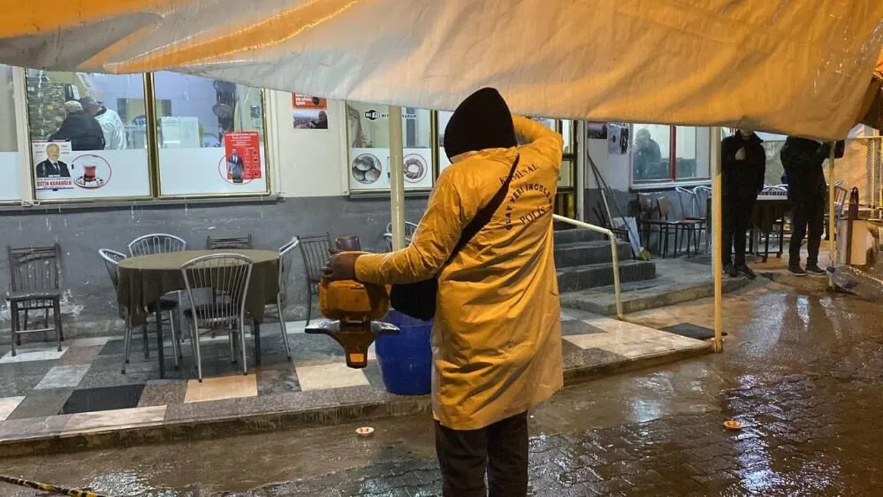 Kıraathaneye silahlı saldırı: 1 yaralı