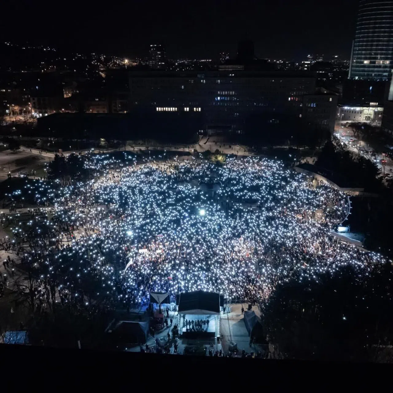 Slovakya’da basın için protesto