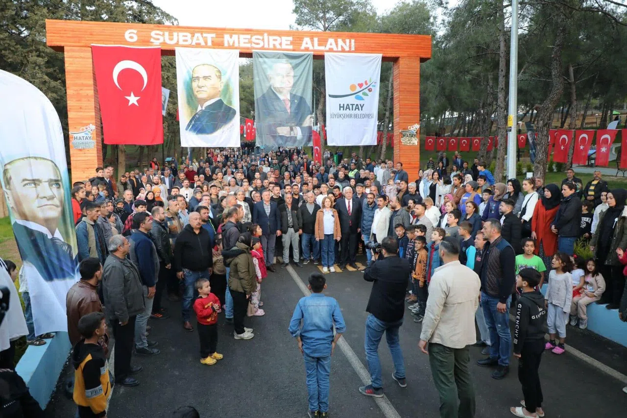 6 Şubat Mesire Alanı’nın açılışı gerçekleştirildi