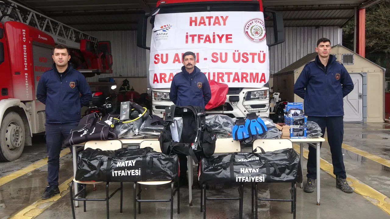 Deprem Sonrası Hatay İtfaiyesi Yenilendi