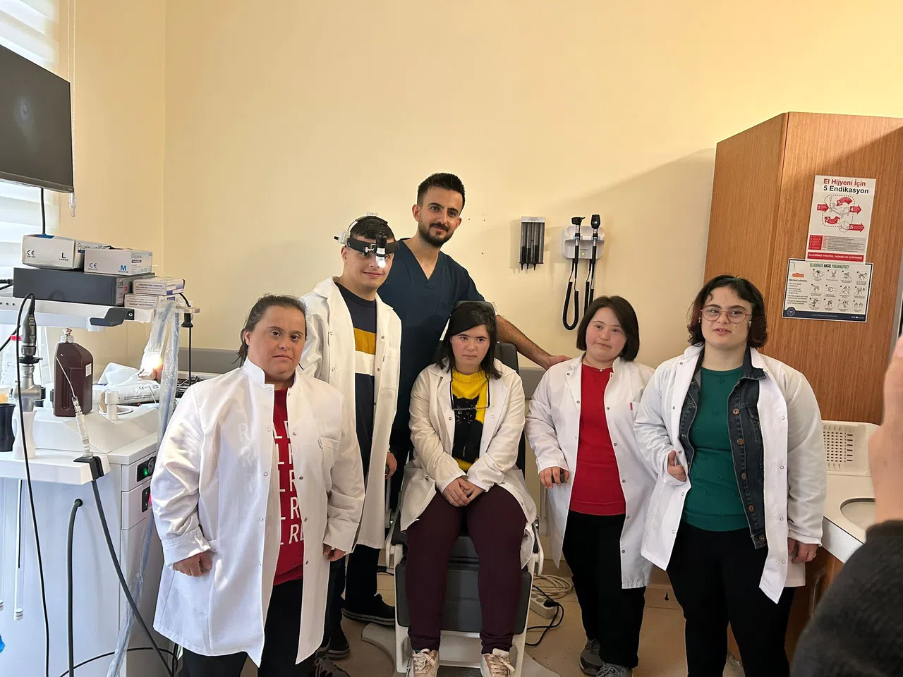 Down Sendromlular Günü’nde bu sefer doktor oldular
