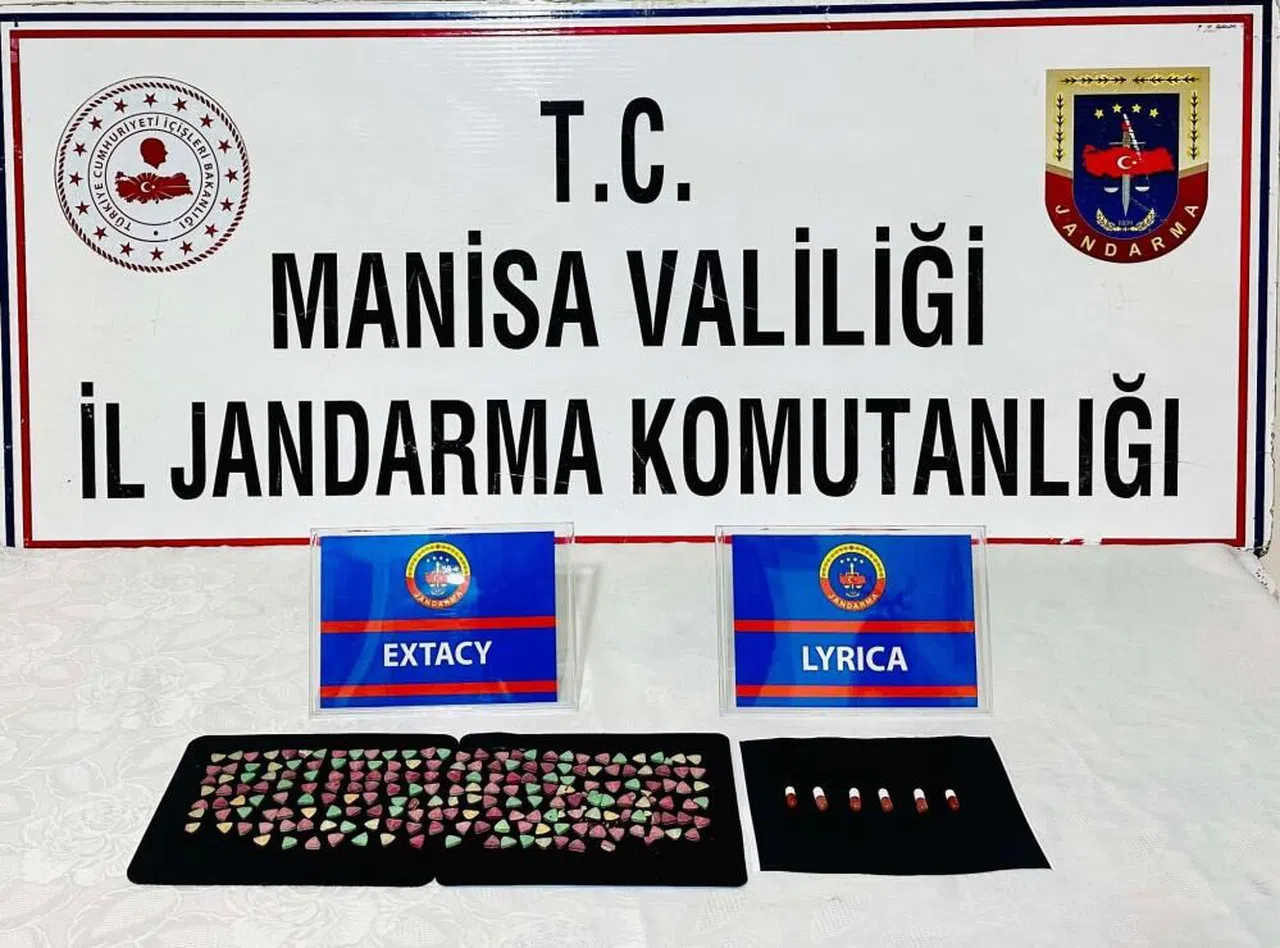 198 uyuşturucu hap ele geçirildi