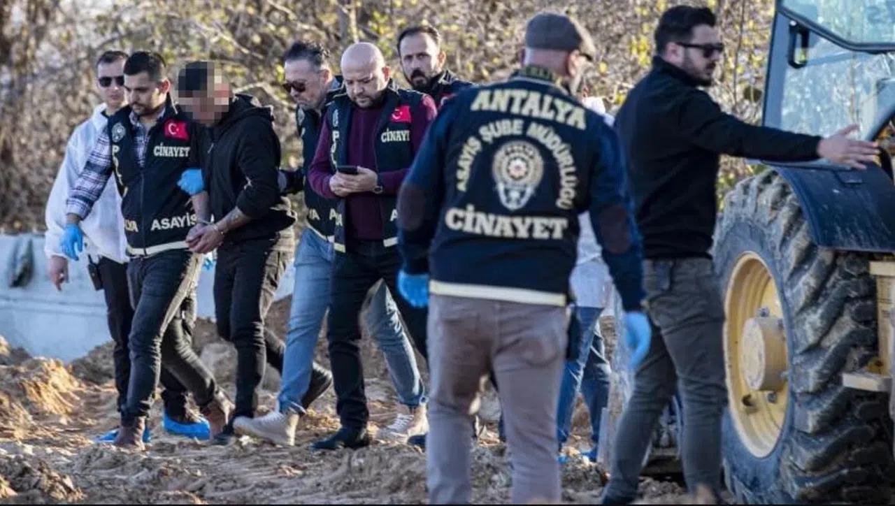 Baldızı ve arkadaşını öldürüp gömen katil zanlısı arkadaşını da aynı yerde öldürmek istemiş