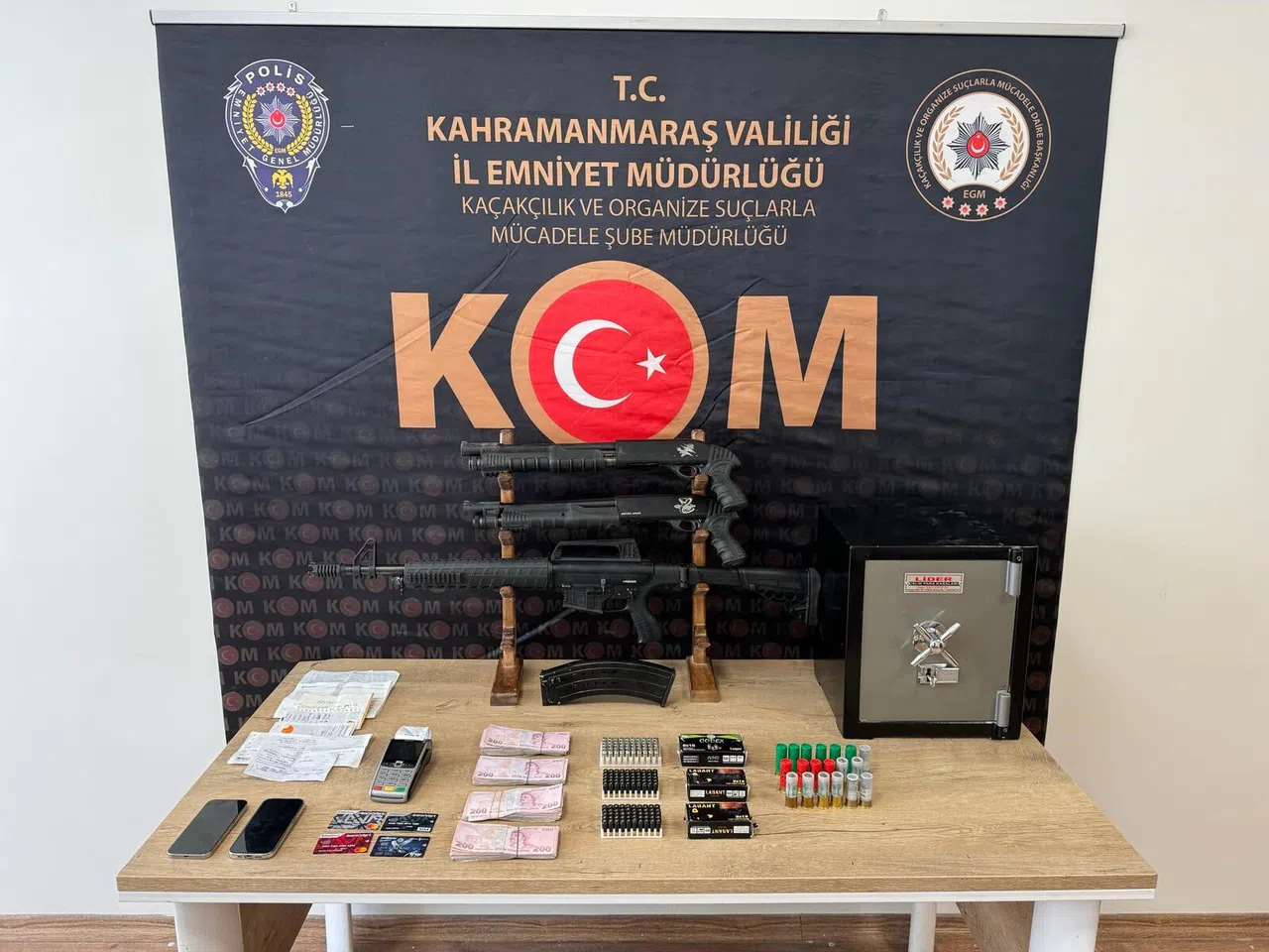 Kahramanmaraş'ta tefecilik operasyonu