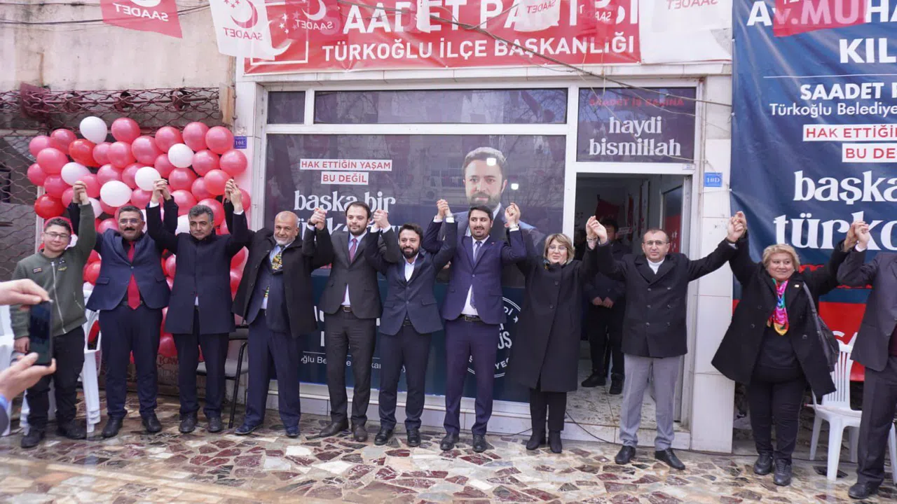 CHP Türkoğlu’nda seçim ofisini açtı