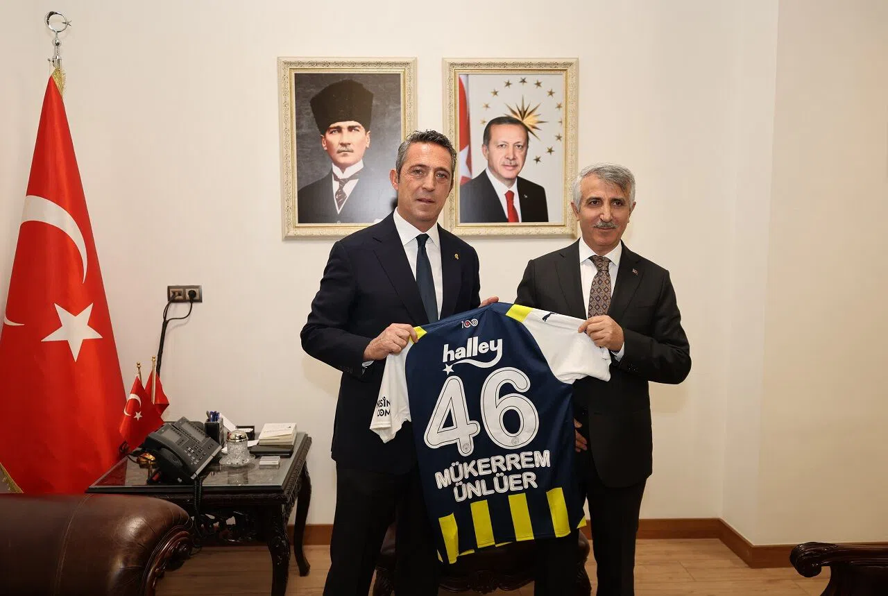 Vali Ünlüer, Ali Koç’u ağırladı