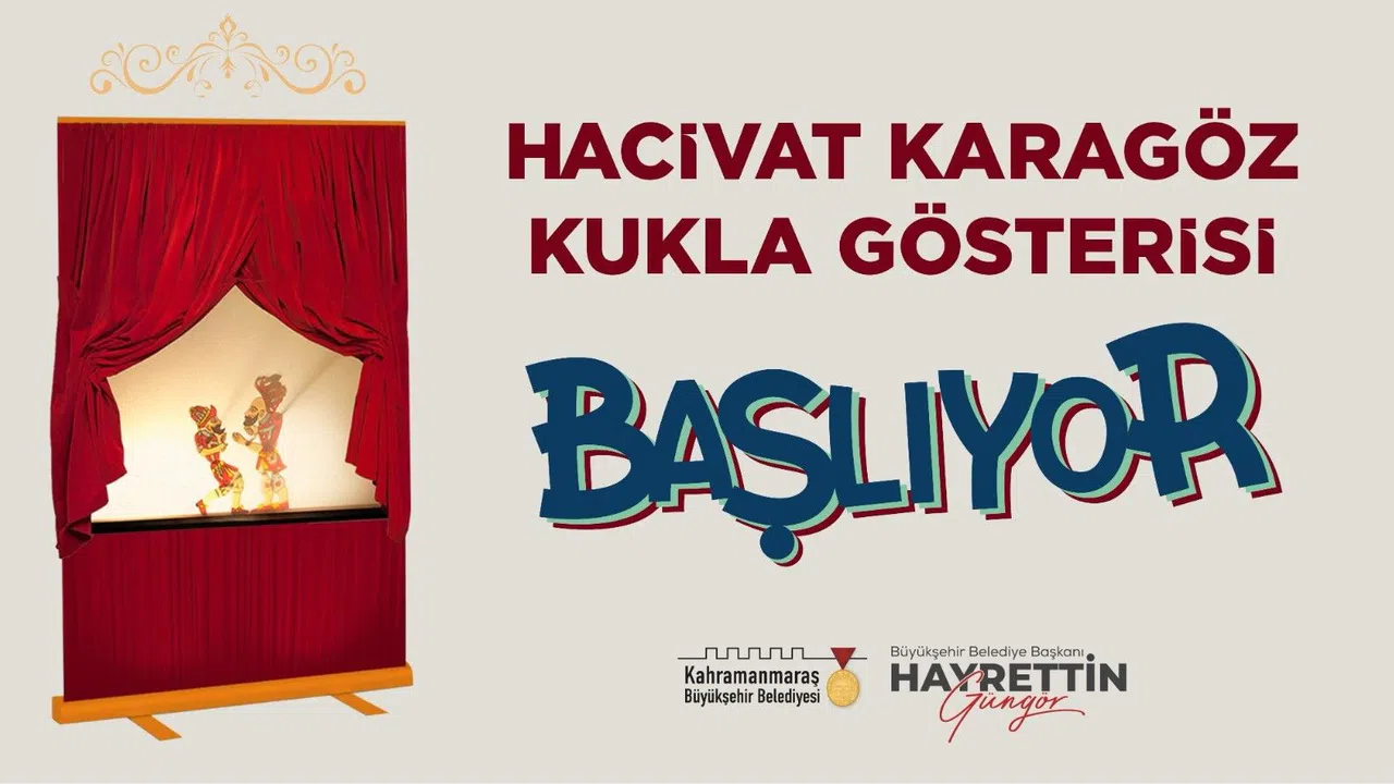 Kahramanmaraş'ta Çocuklar İçin Hacivat Karagöz Gösterileri