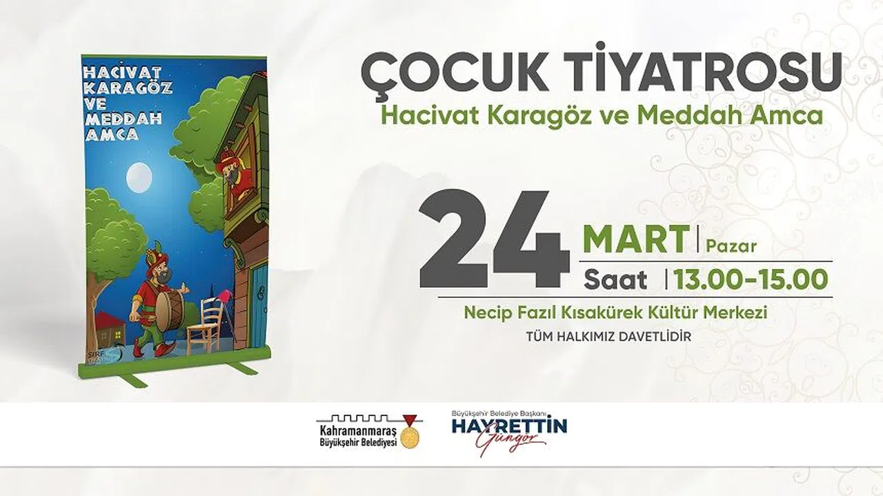 Çocuklar İçin Tiyatro: Hacivat Karagöz ve Meddah Amca