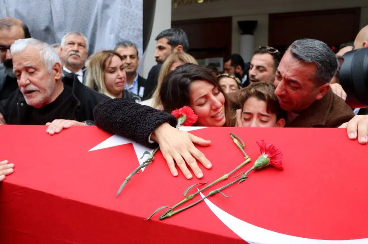 Hain saldırıda ölen Samet Güdük, gözyaşlarıyla son yolculuğuna uğurlandı