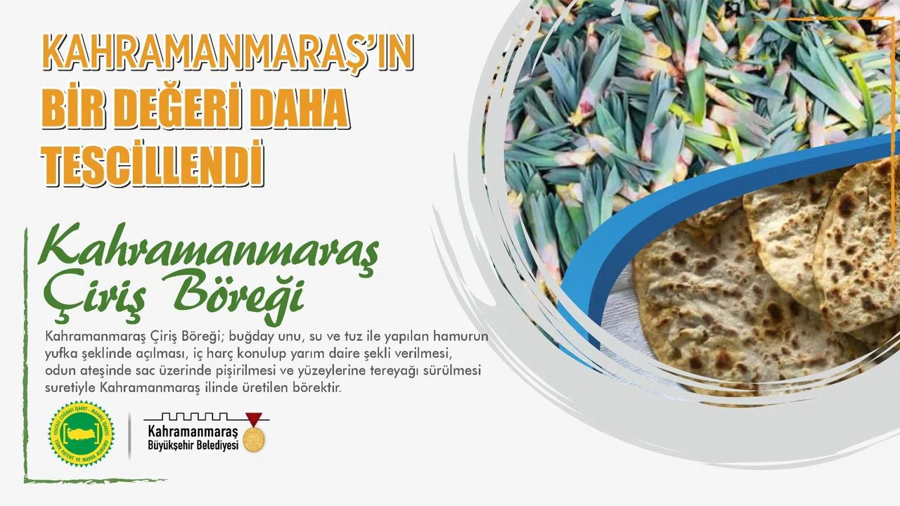 Yeni Tescilli Lezzet: Çiriş Böreği