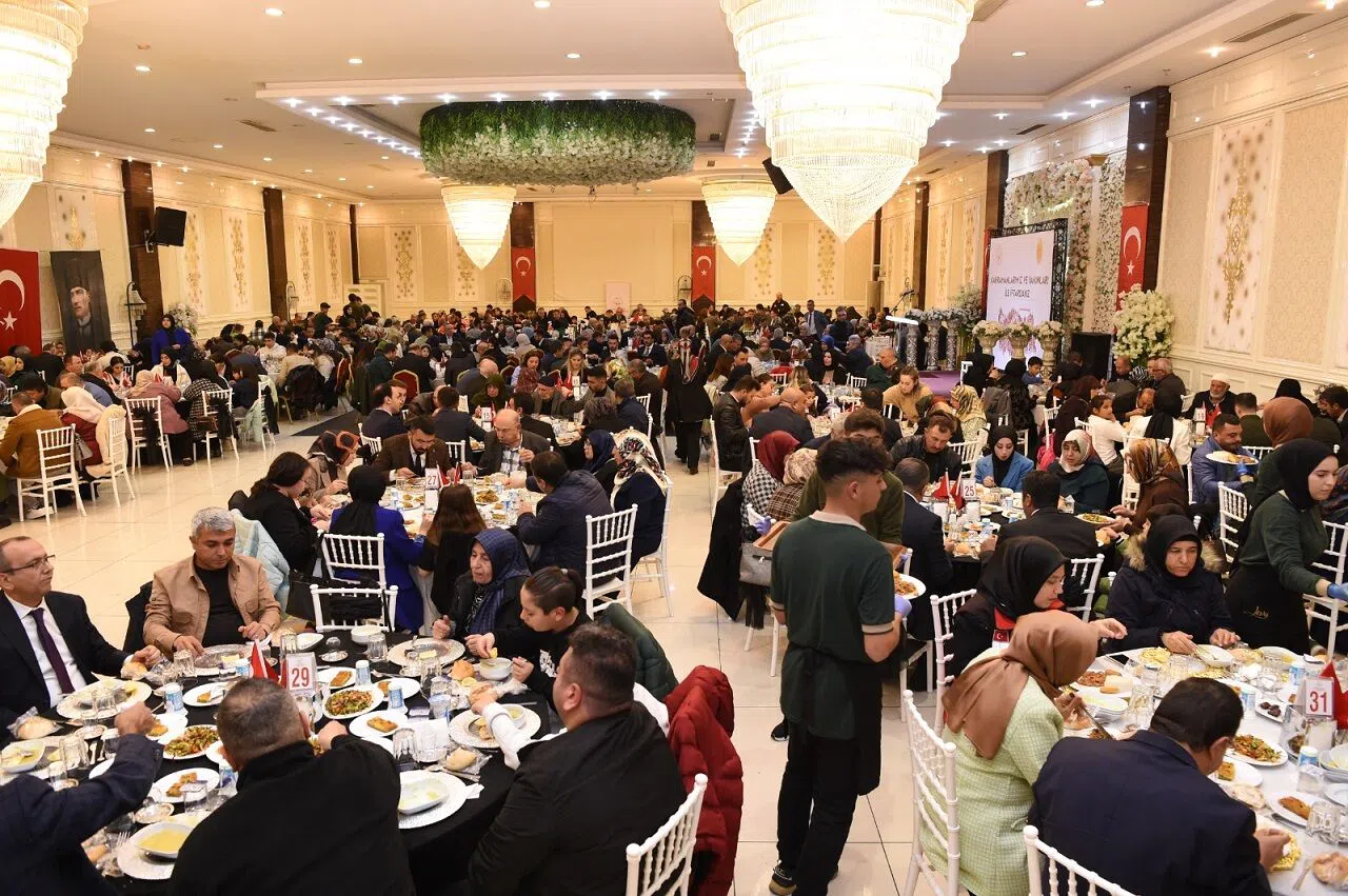 Şehit ve gazi aileleri iftarda bir araya geldi