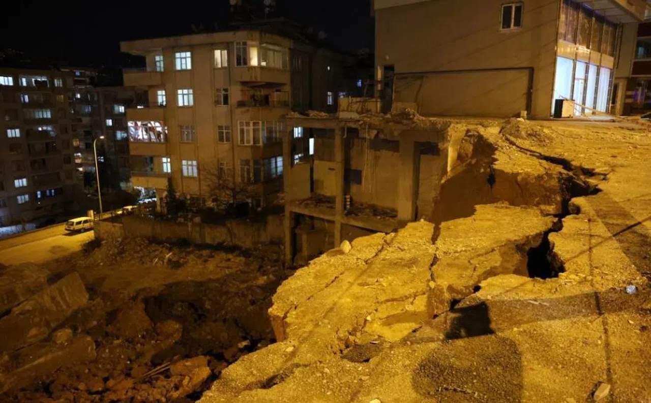 Kahramanmaraş'ta toprak kayması
