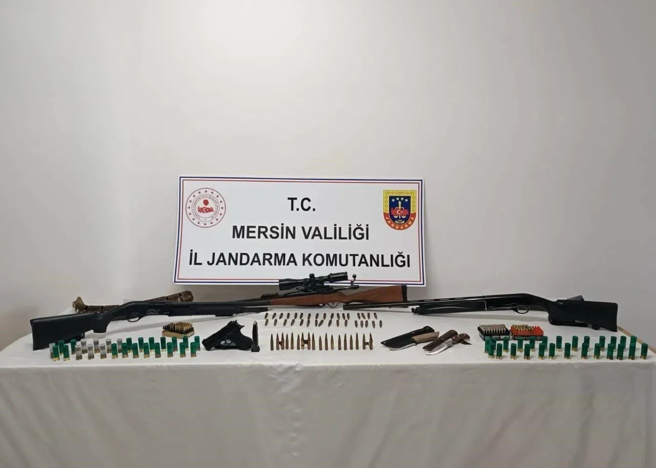 Mersin'de silah kaçakçılığı operasyonu