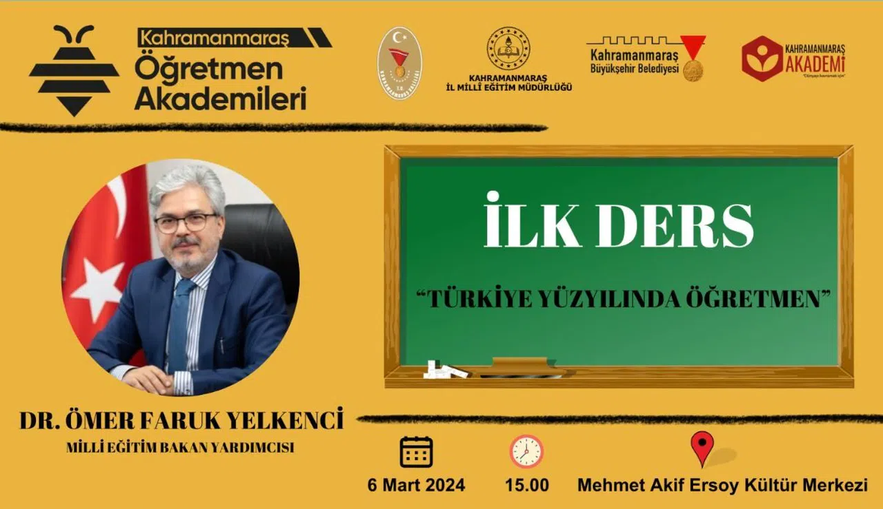 Kahramanmaraş Öğretmen Akademisi İlk Dersle Başlıyor