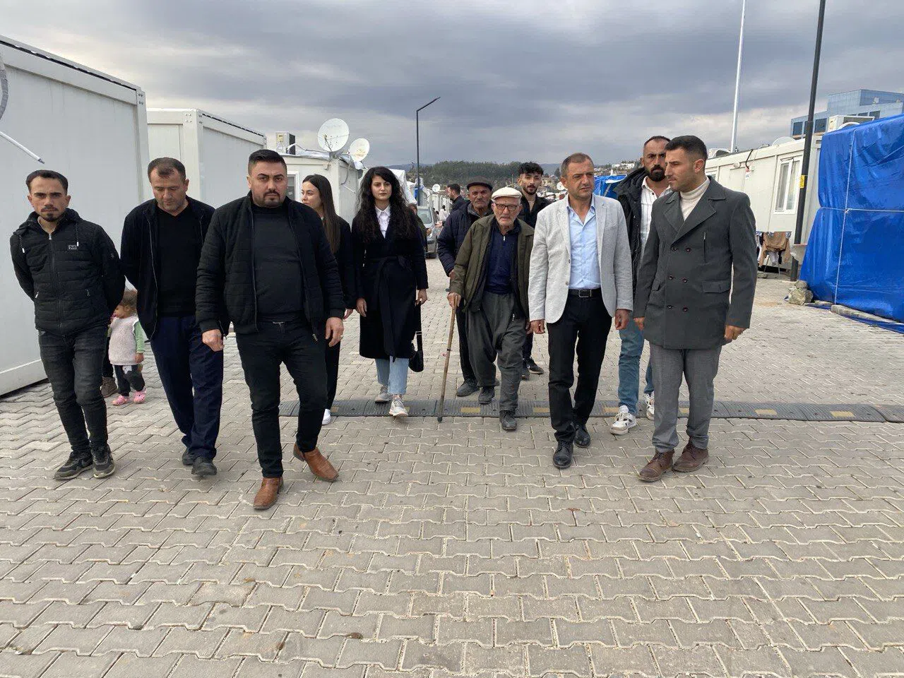 Pazarcık’ın bağımsız adayı konteyner kentte