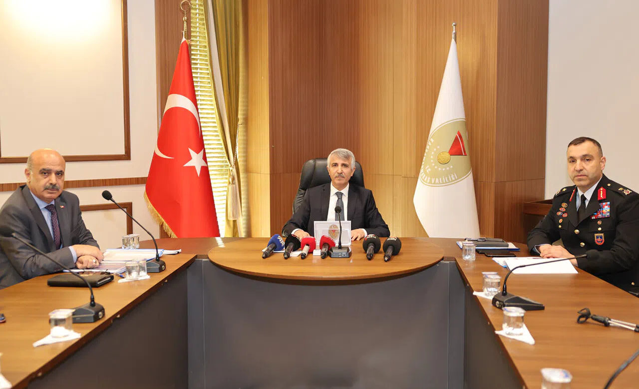 Vali Ünlüer, Asayiş ve Güvenlik Konularını Değerlendirdi