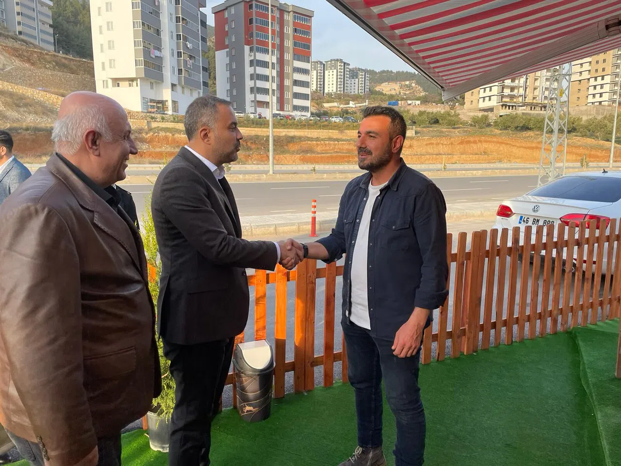 Hanifi Toptaş, Kuzey Çevre Yolu Esnaflarını Ziyaret Etti