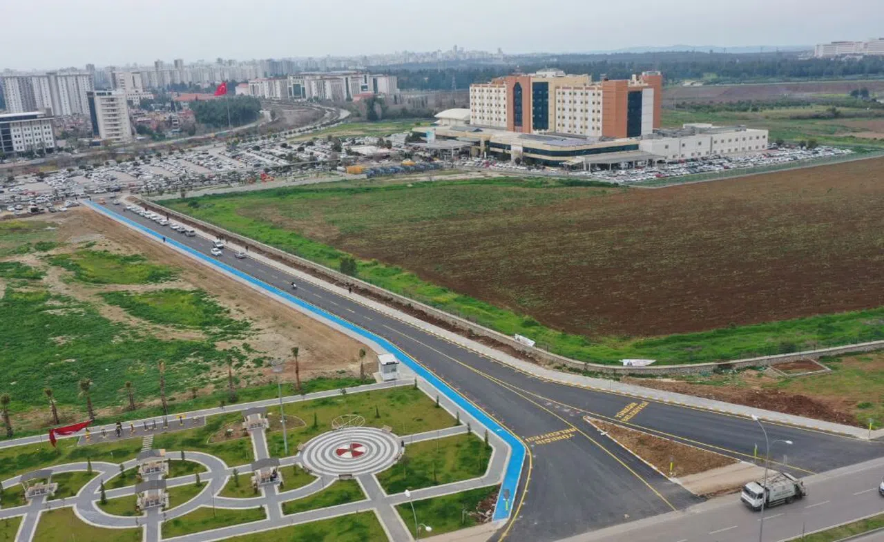 Yüreğir Devlet Hastanesi yol projesi tamamlandı  