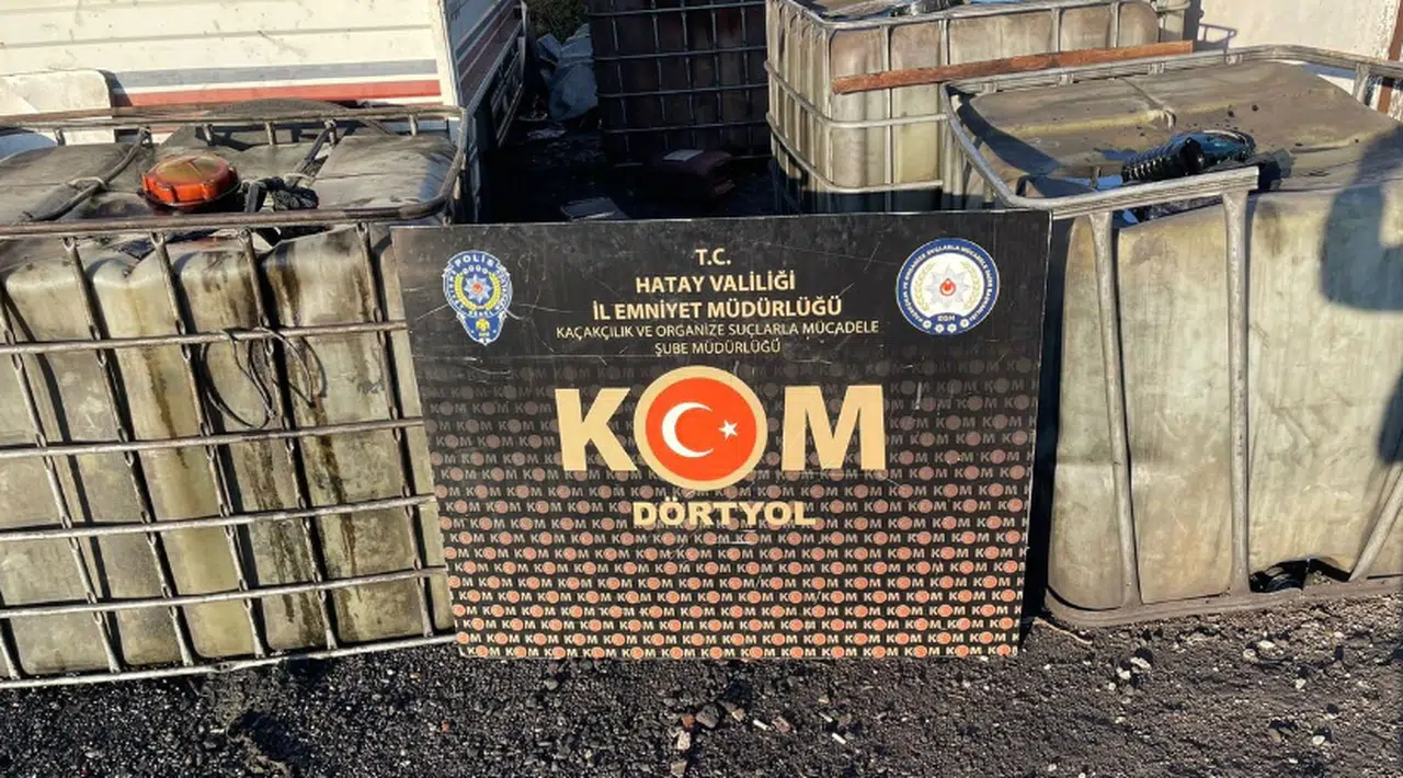 3 bin 250 litre kaçak akaryakıt ele geçirildi