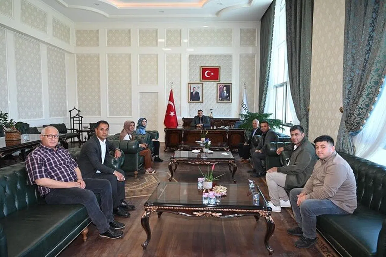 Ziraatçiler Karaca’yı ziyaret etti