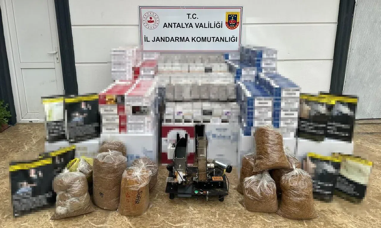 Kaçak sigara ve tütün operasyonu