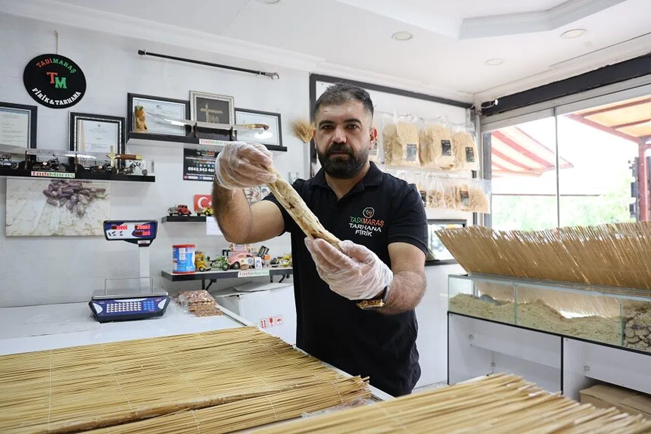Kahramanmaraş’ta tarhana ve firik vakti