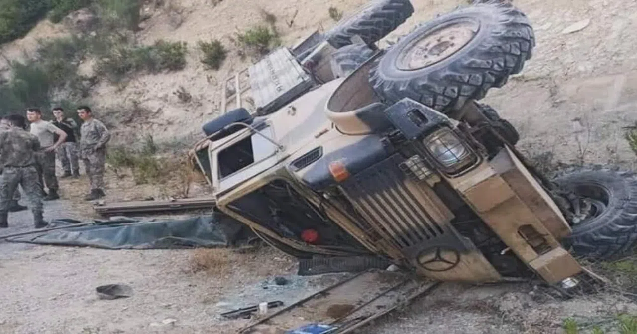 Şırnak’ta askeri araç devrildi: 2 şehit