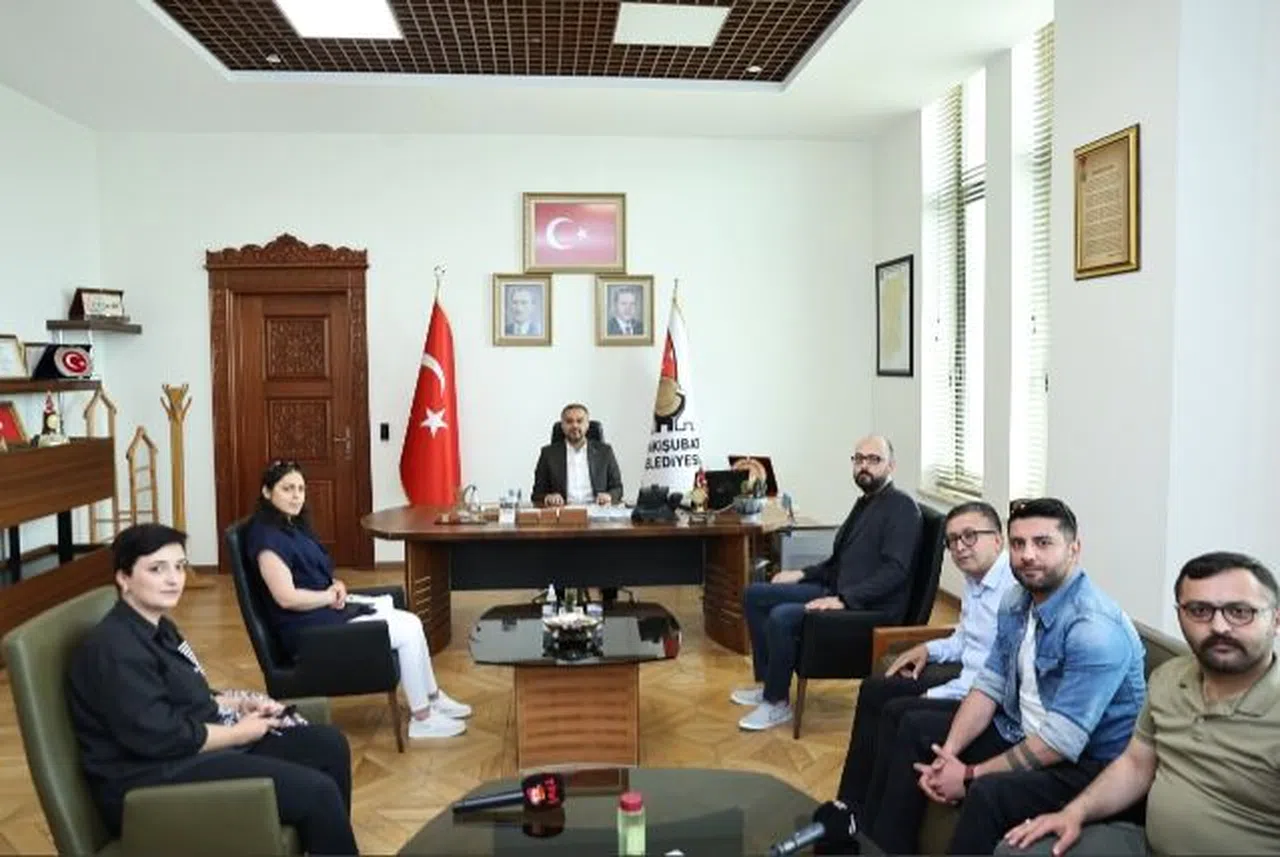 Basın Mensuplarından,Hanifi Toptaş'a Hayırlı Olsun Ziyareti