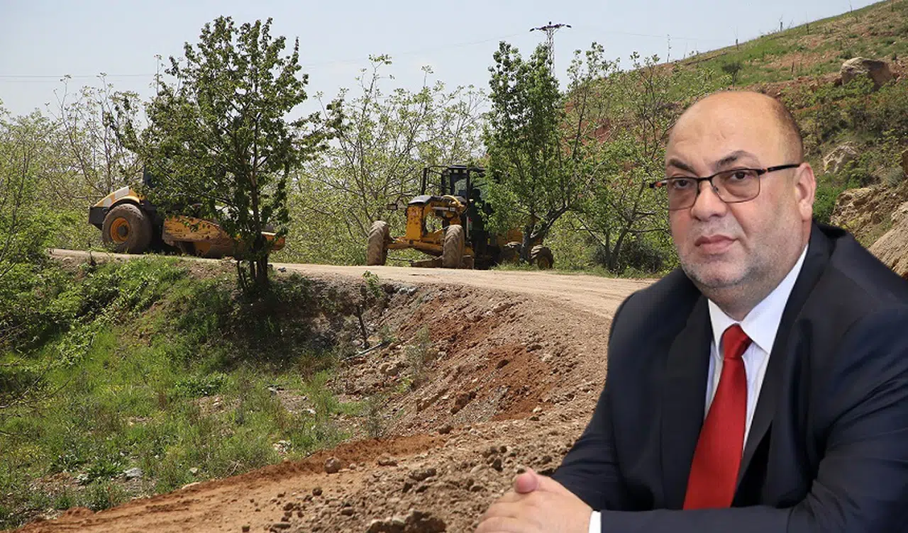 Dulkadiroğlu’ndan Bulanık Mahallesinde Yol Çalışması 