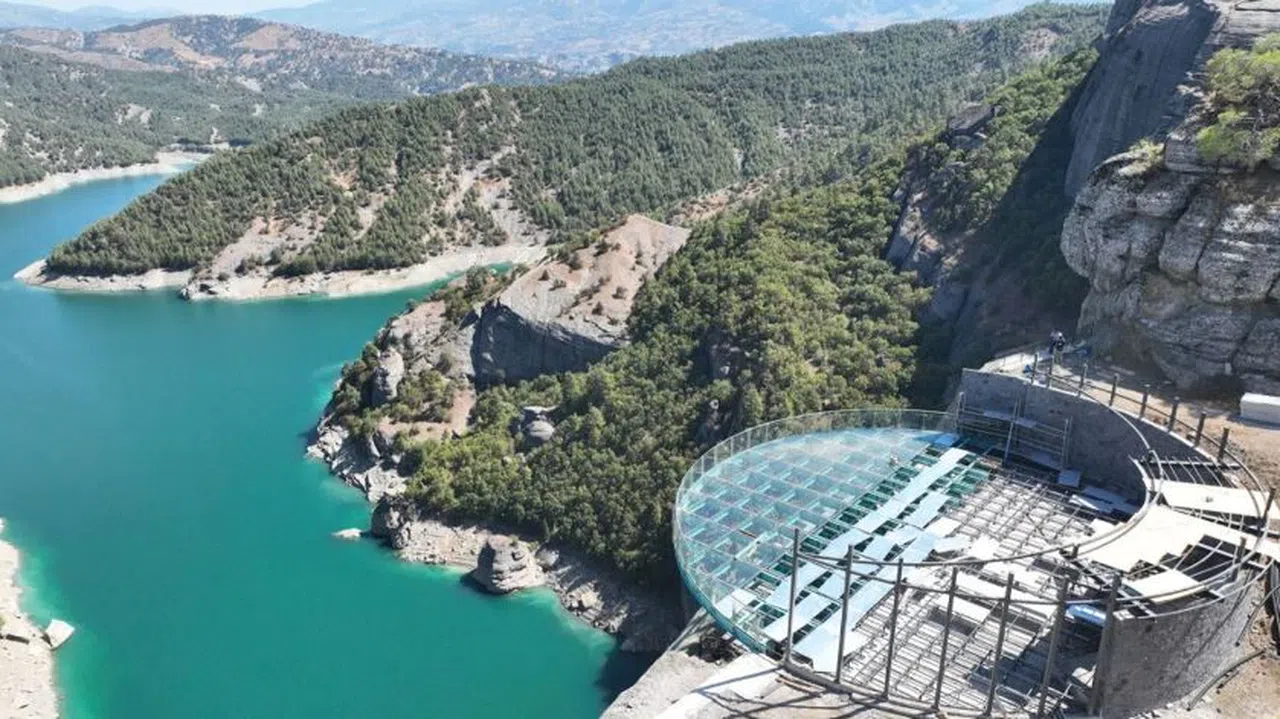 Ali Kayası Cam Teras ve Turizm Tesisleri’nde Sona Yaklaşıldı