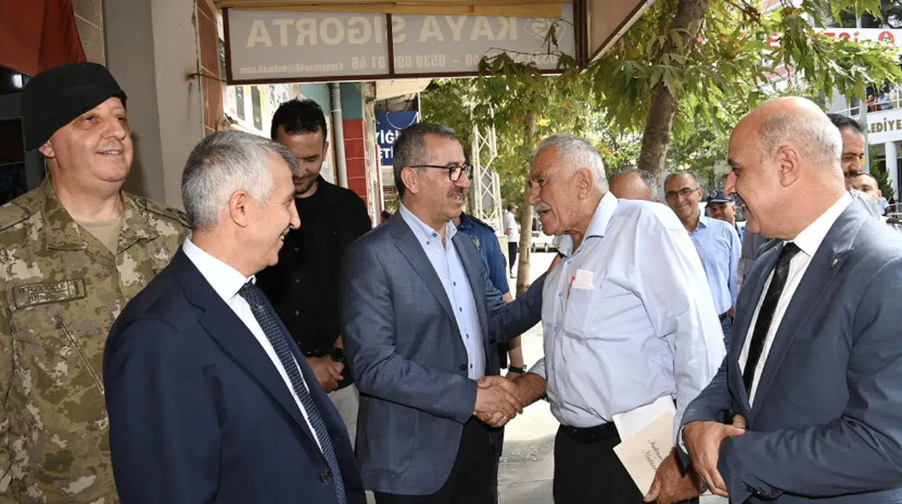 Andırın’da Ziyaret ve İncelemelerde Bulundu