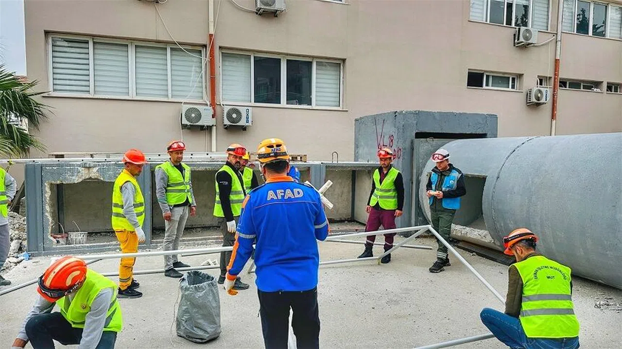 Ormancılara "Depremde Arama Kurtarma Eğitimi" verildi  