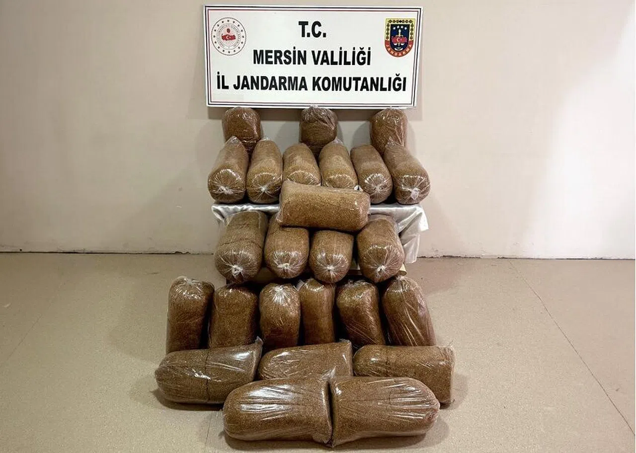290 kilo kaçak tütün ele geçirildi  
