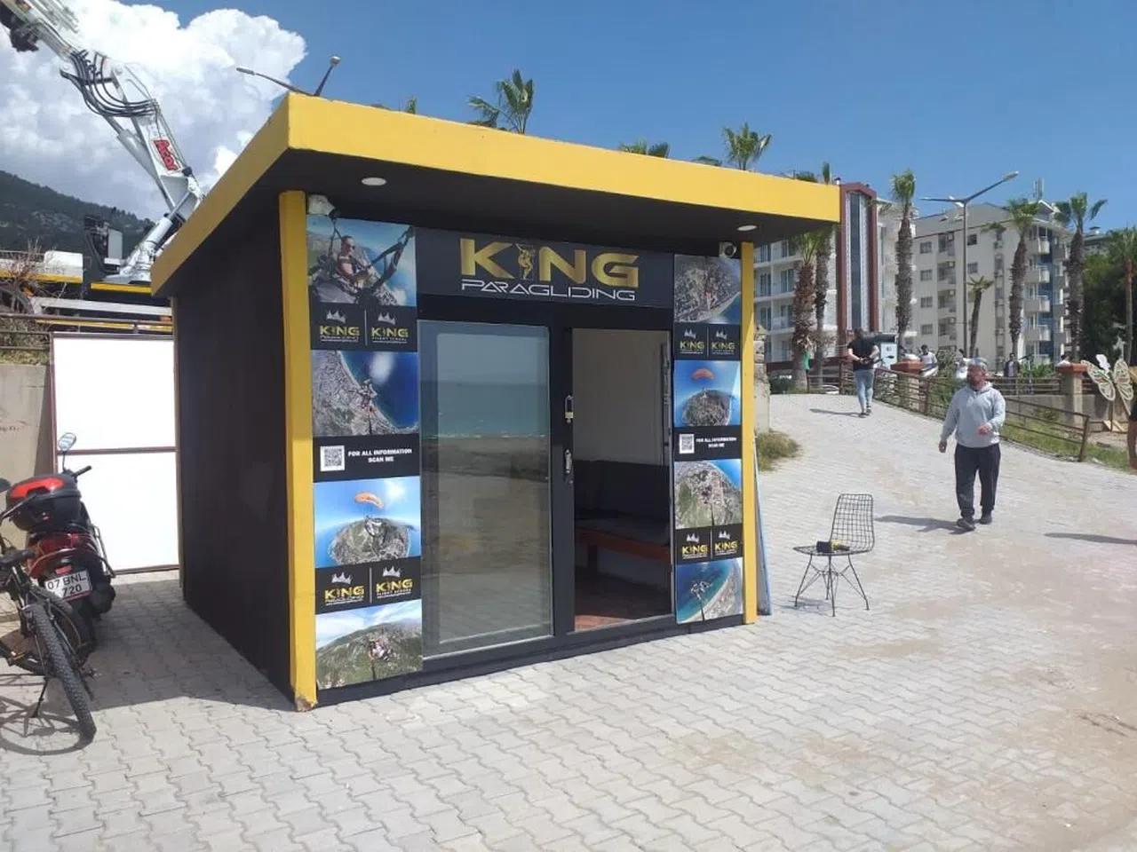 Alanya Belediyesi kaçak yapıyı kaldırdı