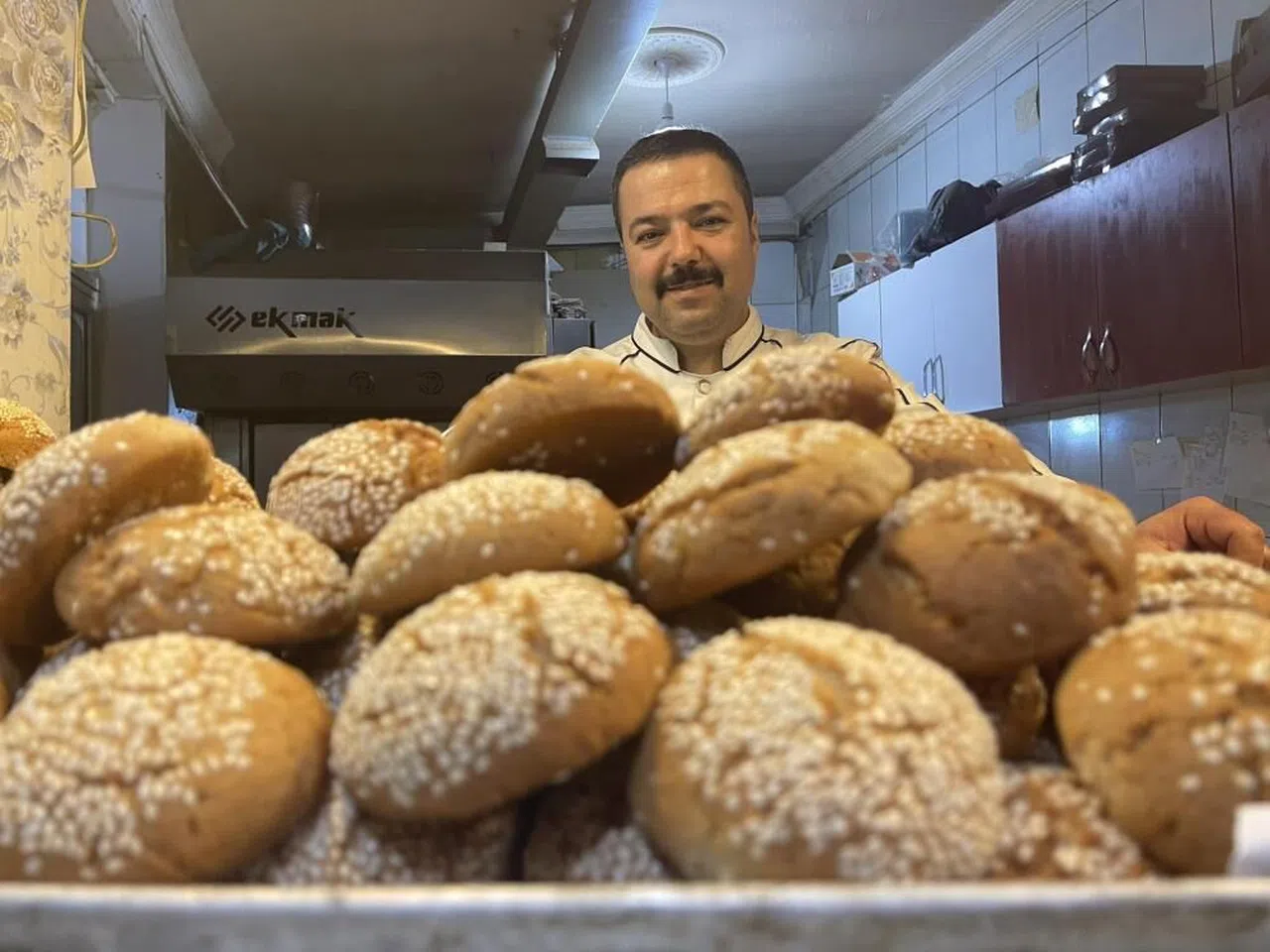 Osmaniye’de bayram kömbesi mesaisi
