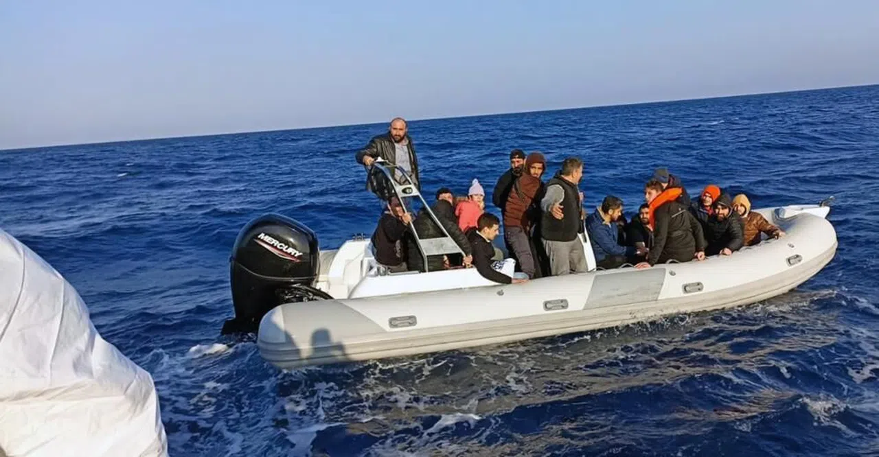 21 düzensiz göçmen yakalandı