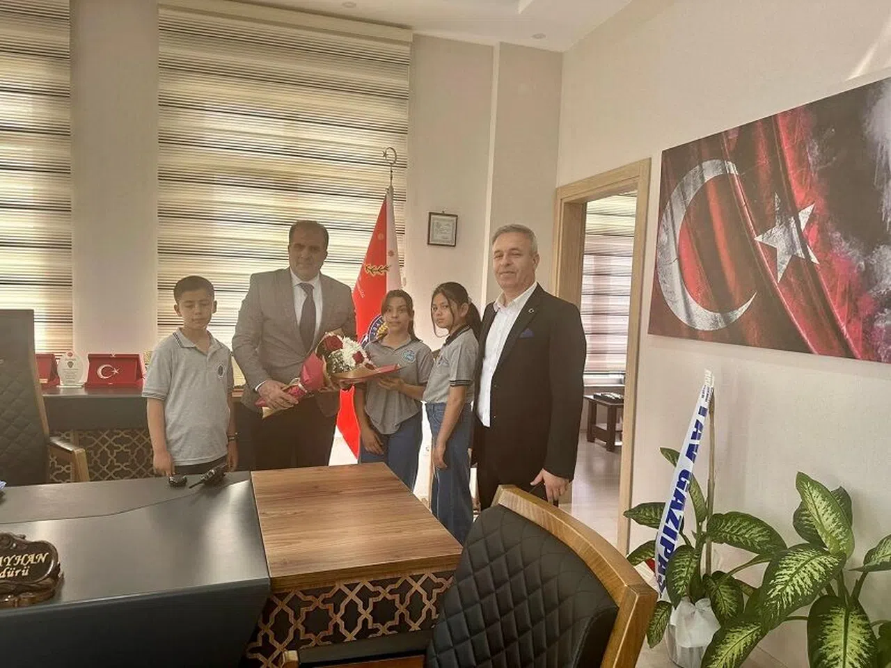 İlçe Emniyet Müdürü Kayhan koltuğunu Buse’ye devretti  