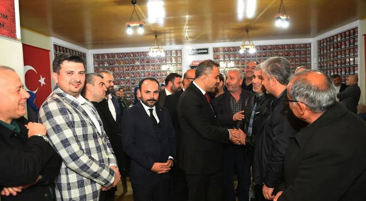 Başkan Adayı Toptaş, Şehit Yakınları ve Gazilerle Buluştu