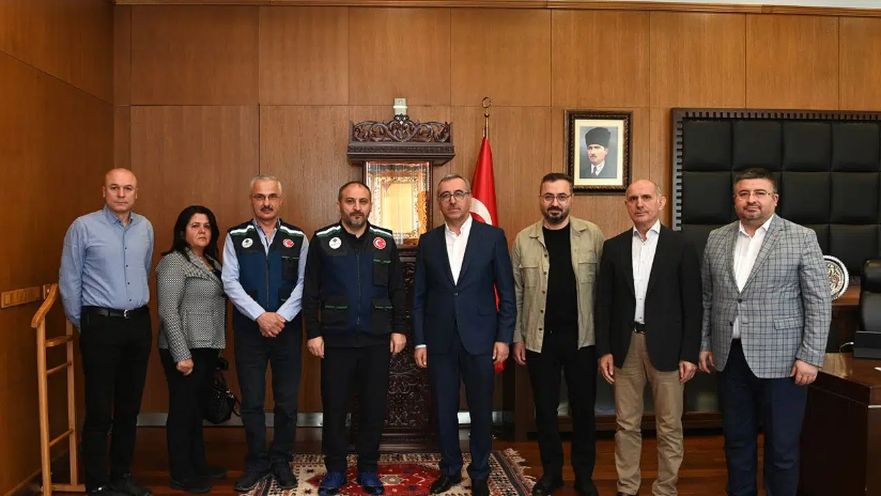 Başkan Güngör, İlbank Genel Müdürü Recep Türk'ü Ağırladı